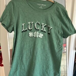 Lucky Brand Green T-Shirt